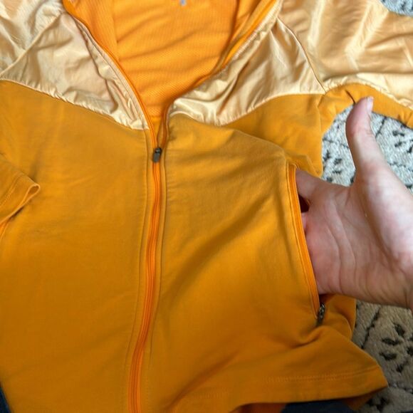 Nike Running Dri-Fit Orange Windbreaker Size S - Picture 4 of 7